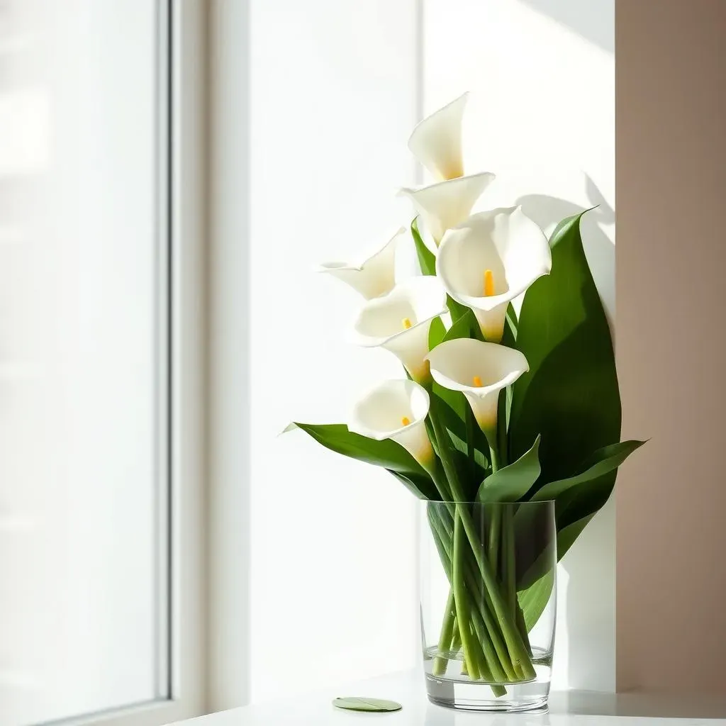 Amazing Tall Calla Lily Arrangement Ideas