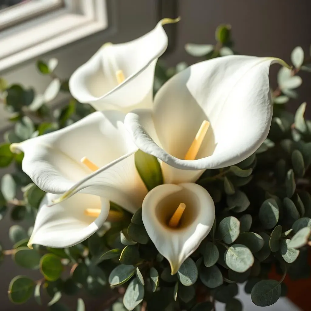 The Allure of Calla Lilies and Eucalyptus in Bouquets