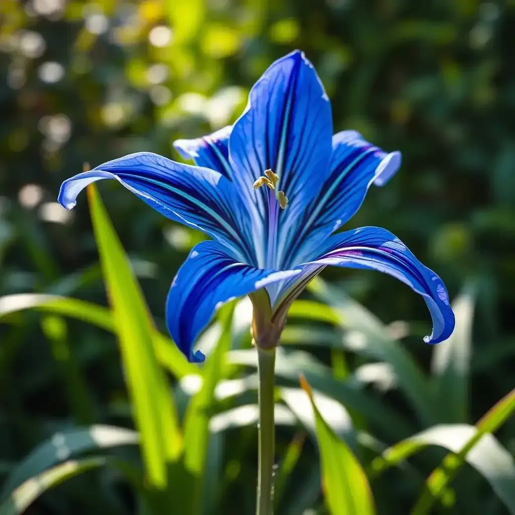 The Allure Of The Blue Tiger Lily Flower A Myth Or Reality