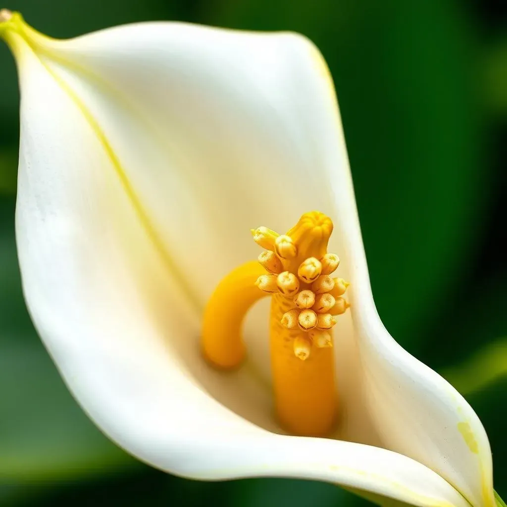 The Calla Lily's Unique Flower Structure: Beyond the Beauty