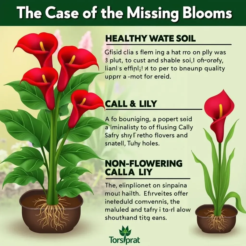 The Case of the Missing Blooms: Why Your Calla Lily Isn't Flowering