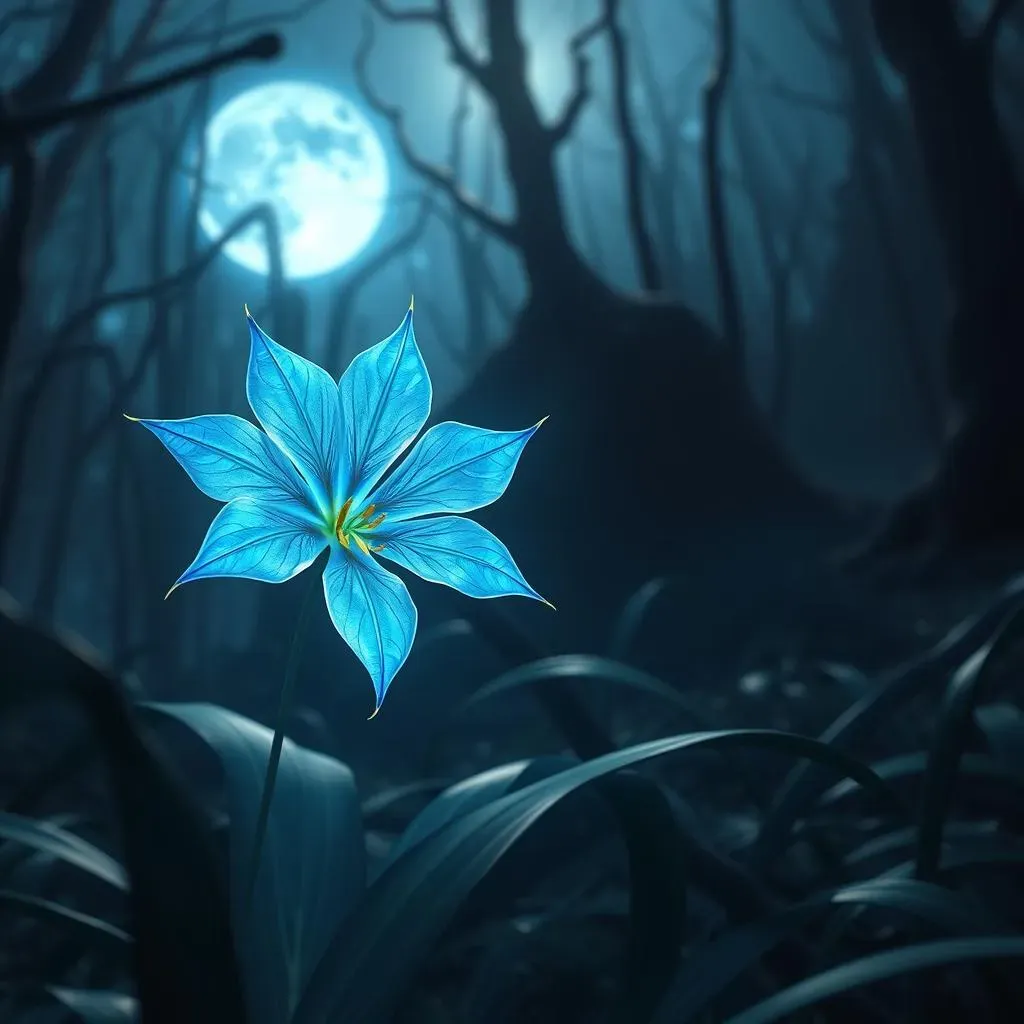 The Mythical Blue Spider Lily in Demon Slayer