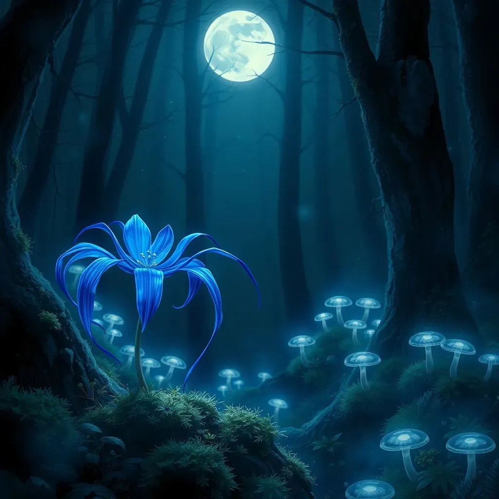 The Mythical Origins of the Blue Spider Lily