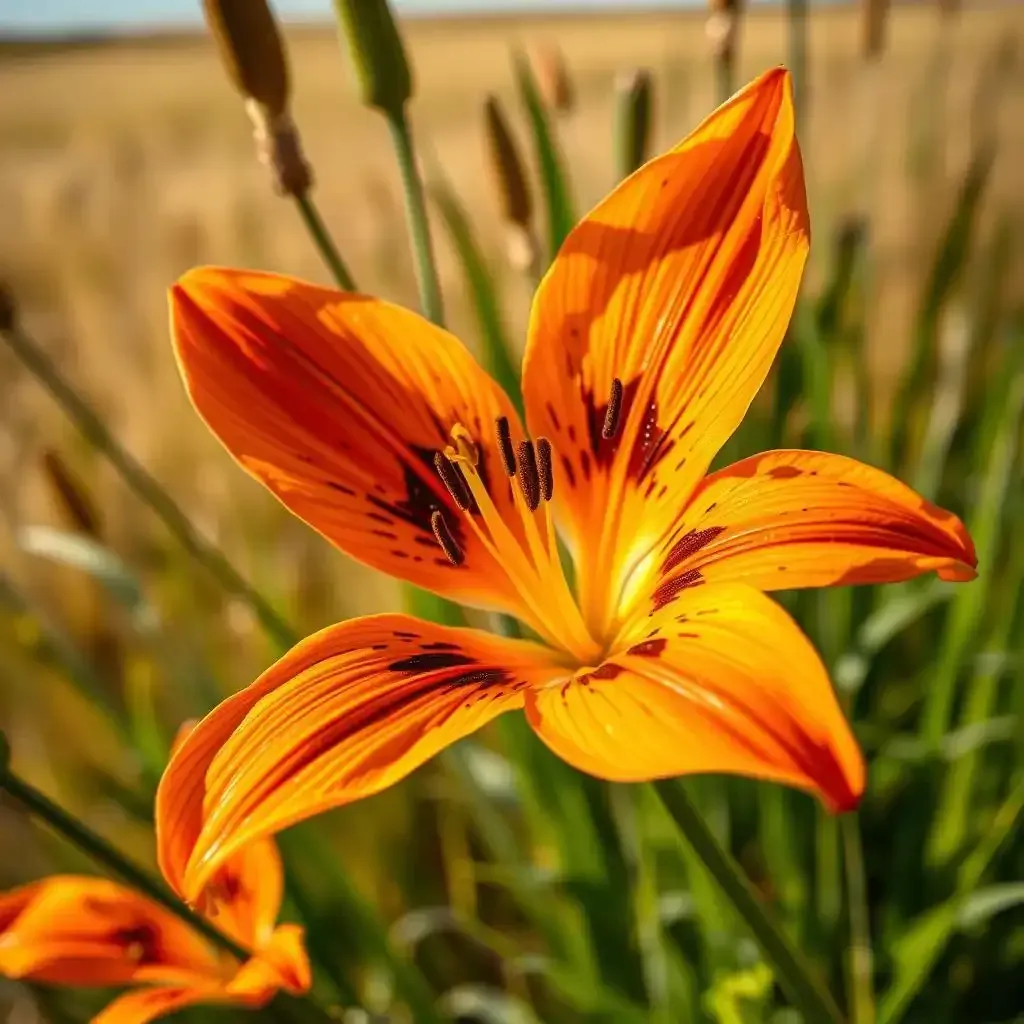 The Saskatchewan Flower Introducing The Tiger Lilys Mystery