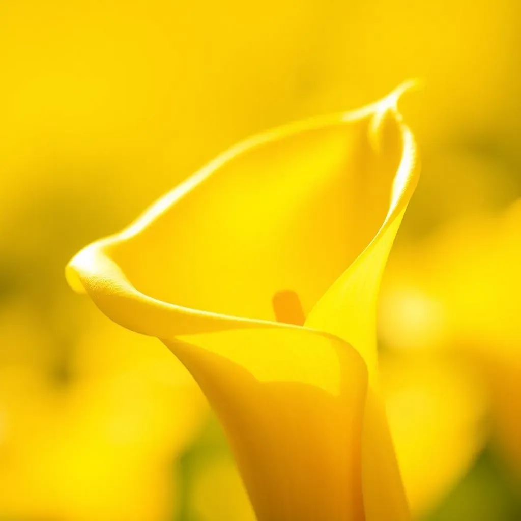 The Sunny Side of Calla Lilies: Exploring Yellow Calla Lily Meaning