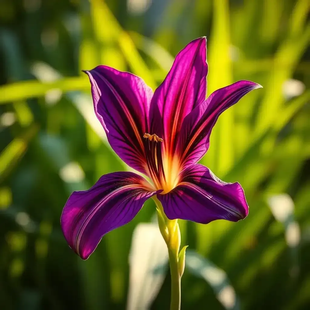 The Symbolic Meaning Of Purple Tiger Lily Flowers