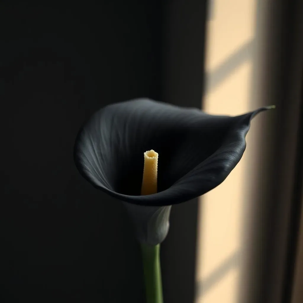 The Symbolism and Significance of Black Calla Lily Flowers