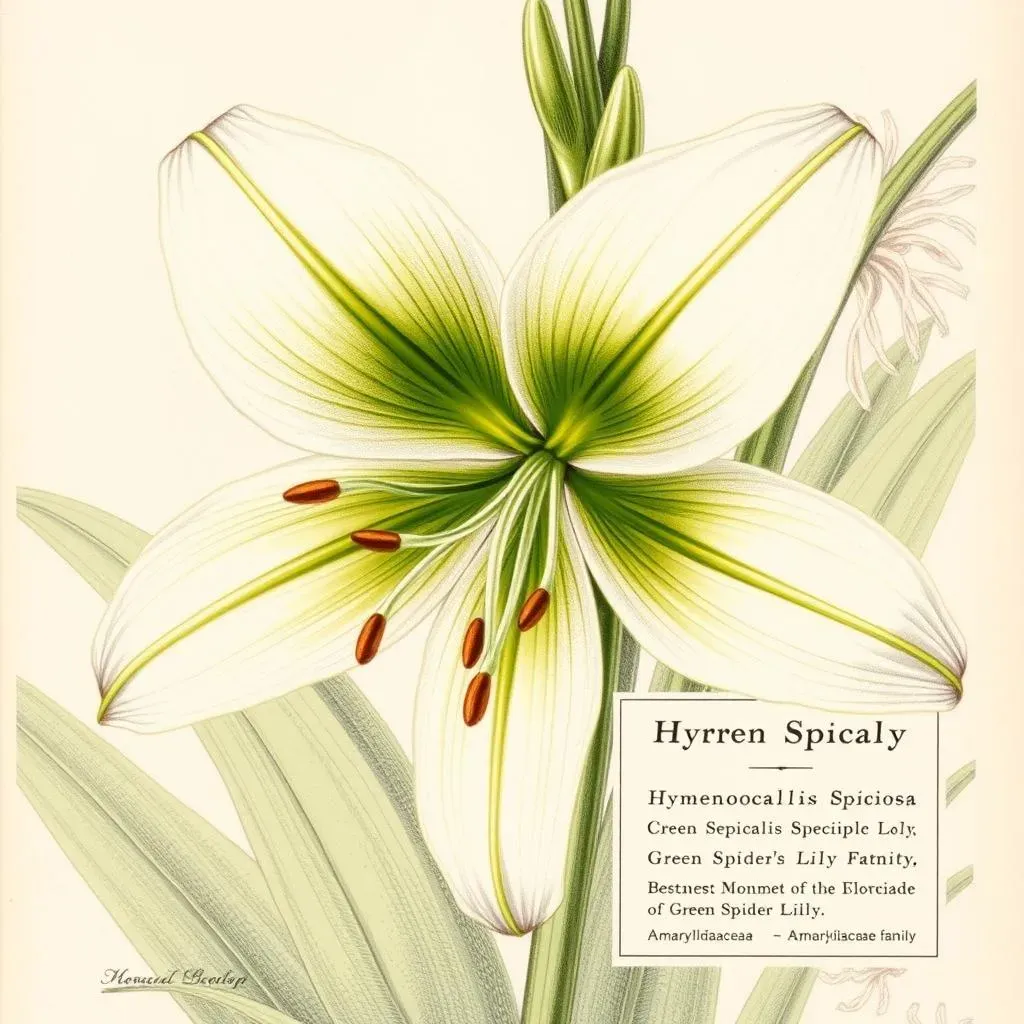 The Taxonomy of the Green Spider Lily