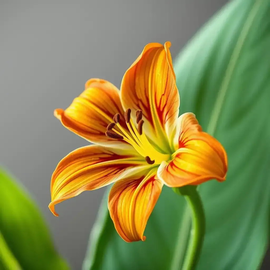 The Tiger Lily Flowers Structure A Closer Look At Its Parts