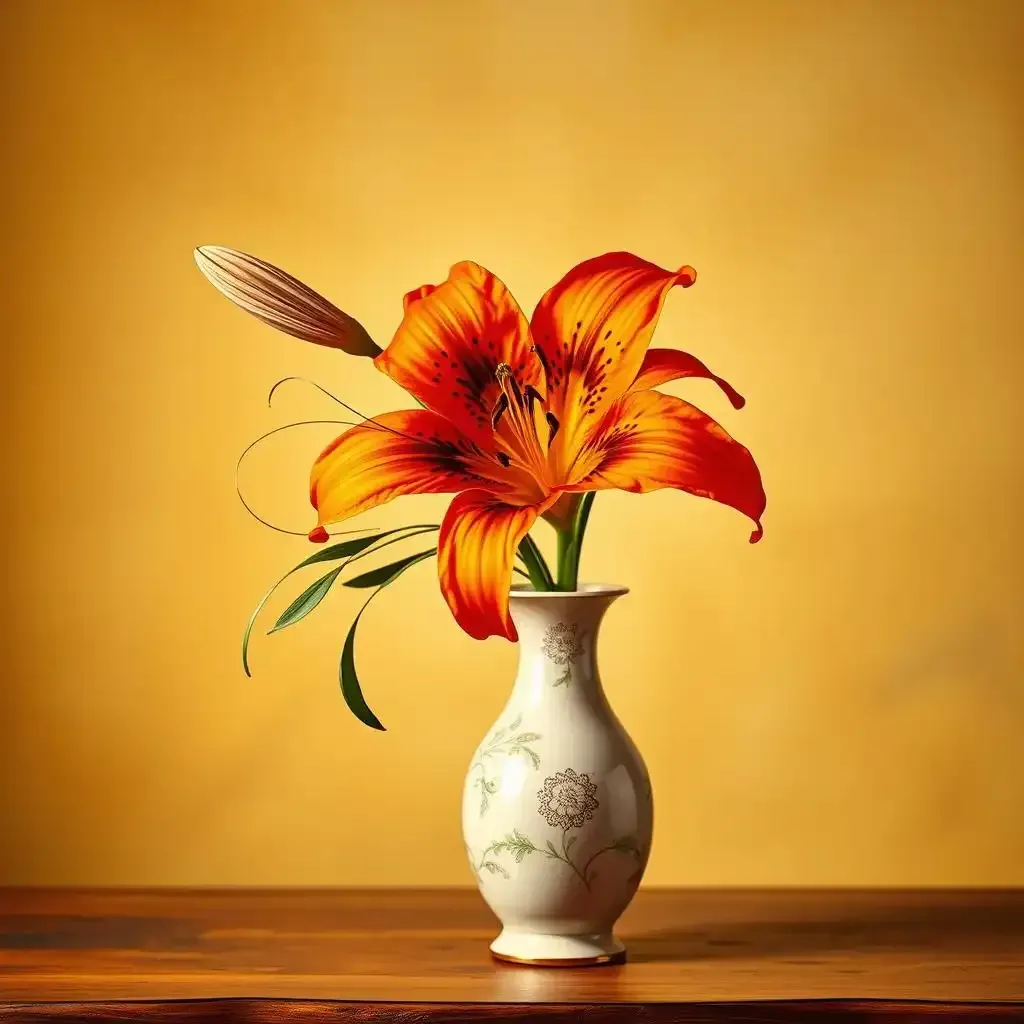 The Wild Tiger Lily Flower In Art And Culture