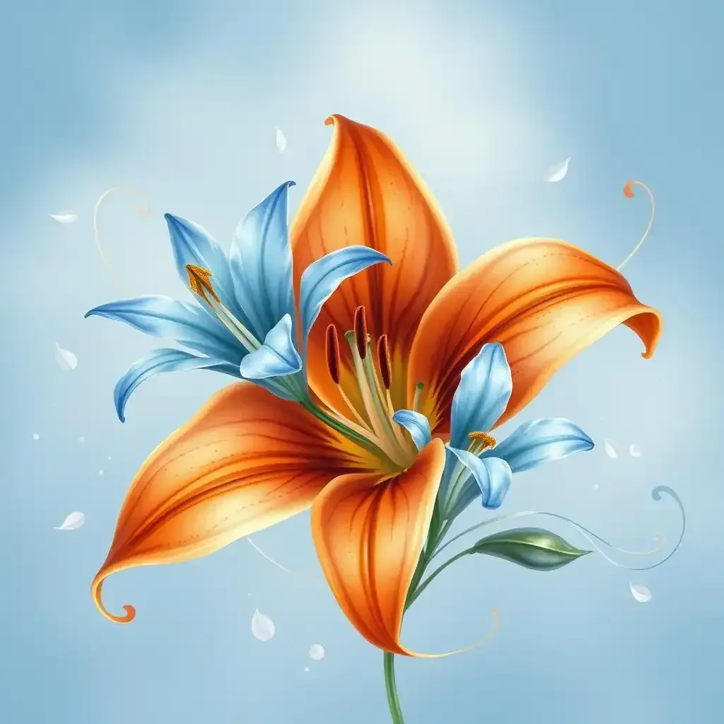 Tiger Lily Blue Lily Flower Symbolism And Cultural Significance