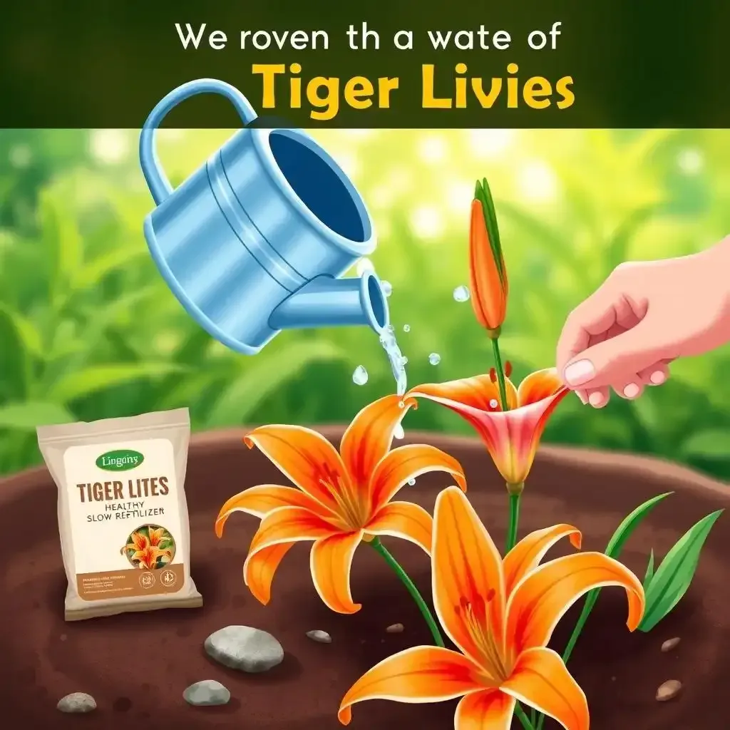 Tiger Lily Care Watering And Fertilizing For Success