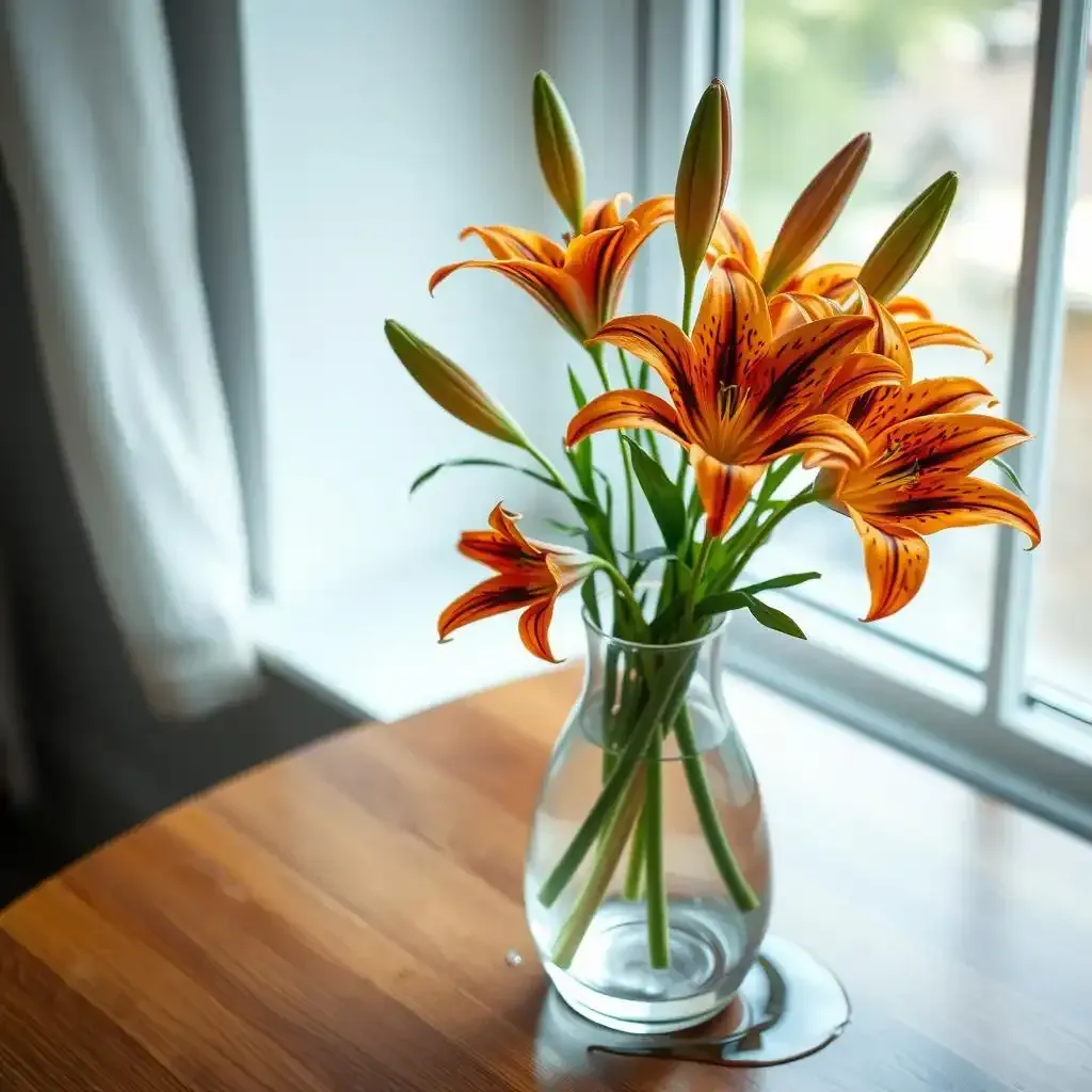 Tiger Lily Cut Flower Care And Maintenance Keeping Your Blooms Beautiful