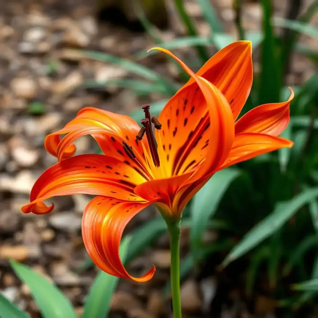 Tiger Lily Flower Art Inspiration And Techniques