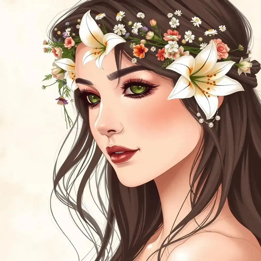 Tiger Lily Flower Crown Inspiration And Design Ideas