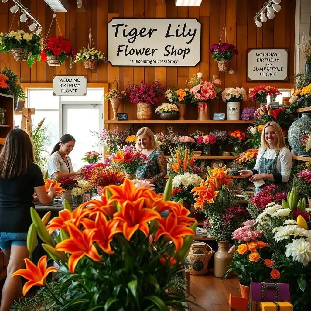 Tiger Lily Flower Shop Clemson Sc A Blooming Success Story