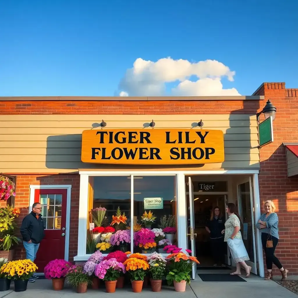 Tiger Lily Flower Shop Vandalia Il A Blooming Success Story