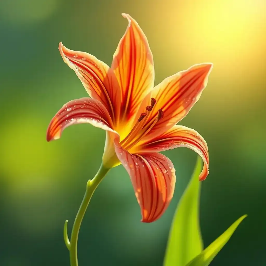 Tiger Lily Flower Sun Or Shade Sunlight Needs