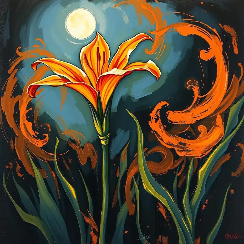 Tiger Lily Flower Symbolism In Art And Literature