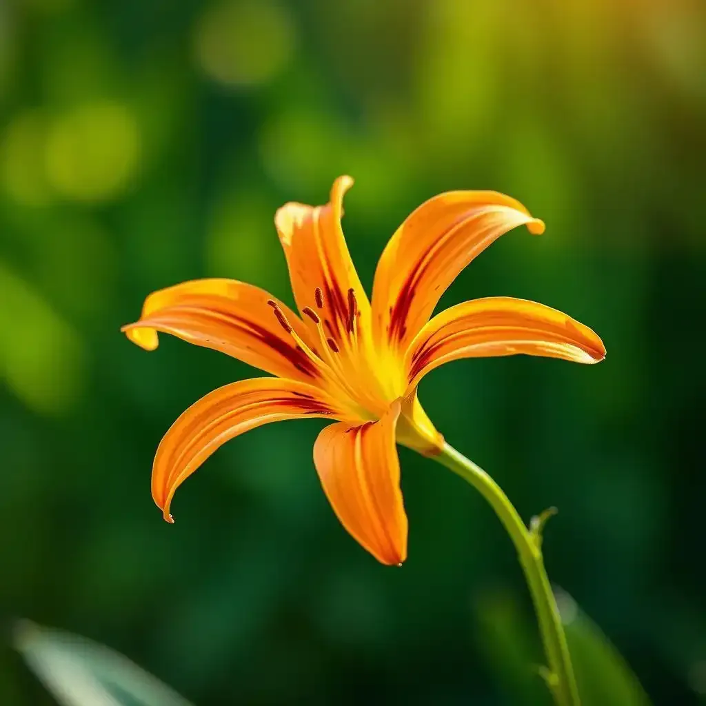 Tiger Lily Orange Lily Flower A Vibrant Introduction