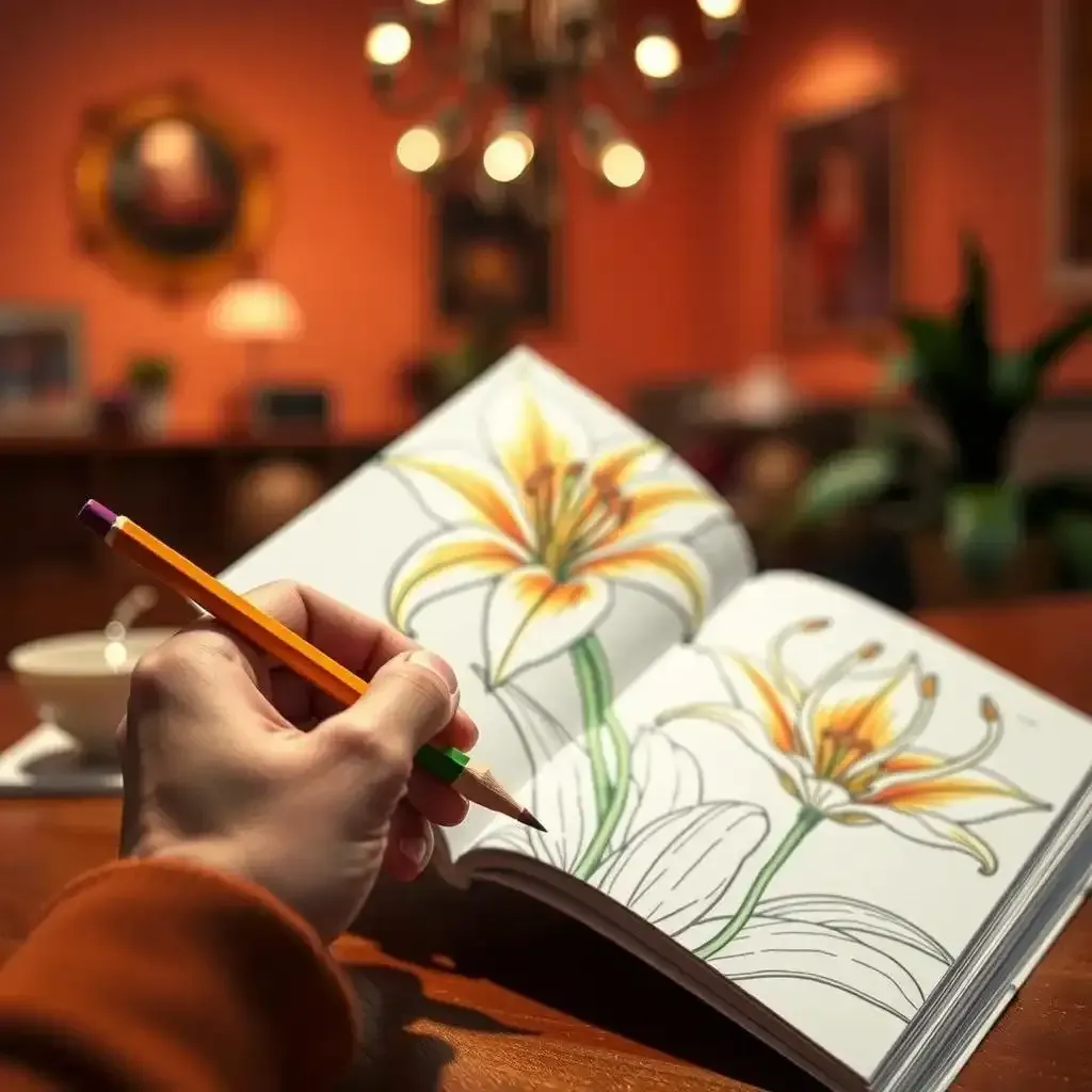 Tips And Tricks For Coloring Your Tiger Lily Flower Coloring Pages