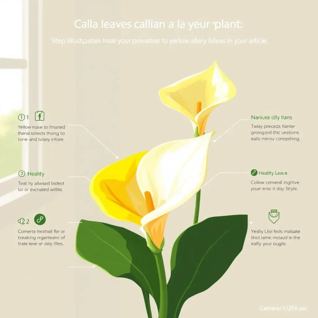 Treatment and Prevention of Yellow Leaves on Calla Lily Plants