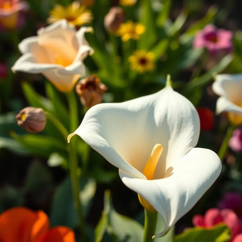 Troubleshooting Calla Lilies in Flower Beds