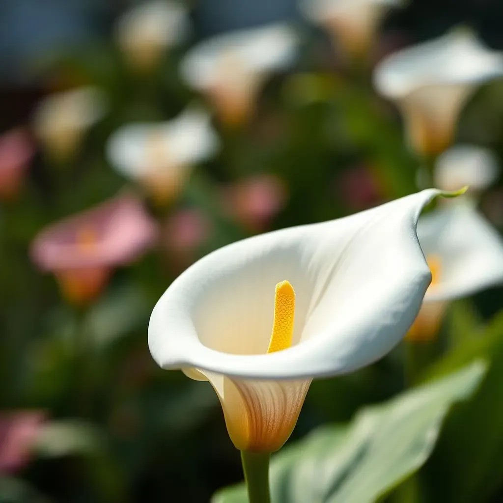 Using Calla Lily Flower PNGs in Your Projects