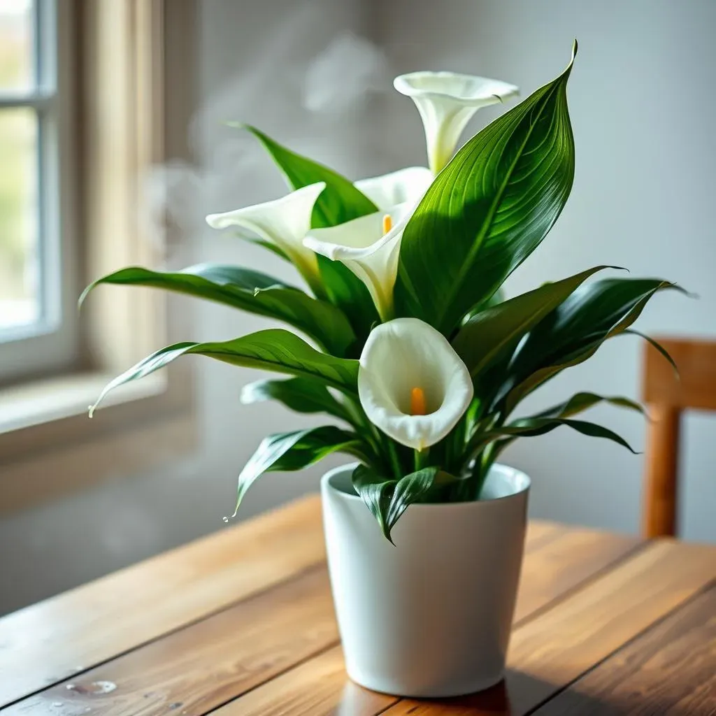 Watering and Humidity for Thriving Indoor Calla Lilies