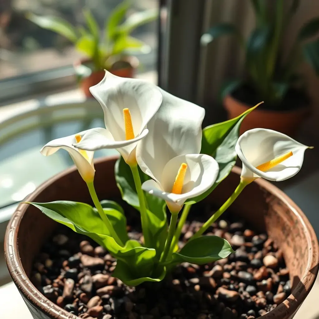 Watering and Light: Key Factors for Calla Lily Flower Development