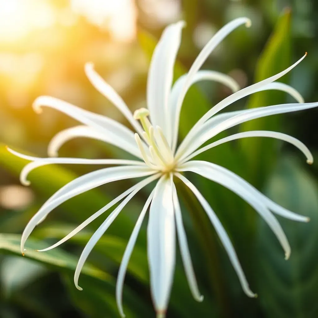 What is a White Spider Lily Flower?