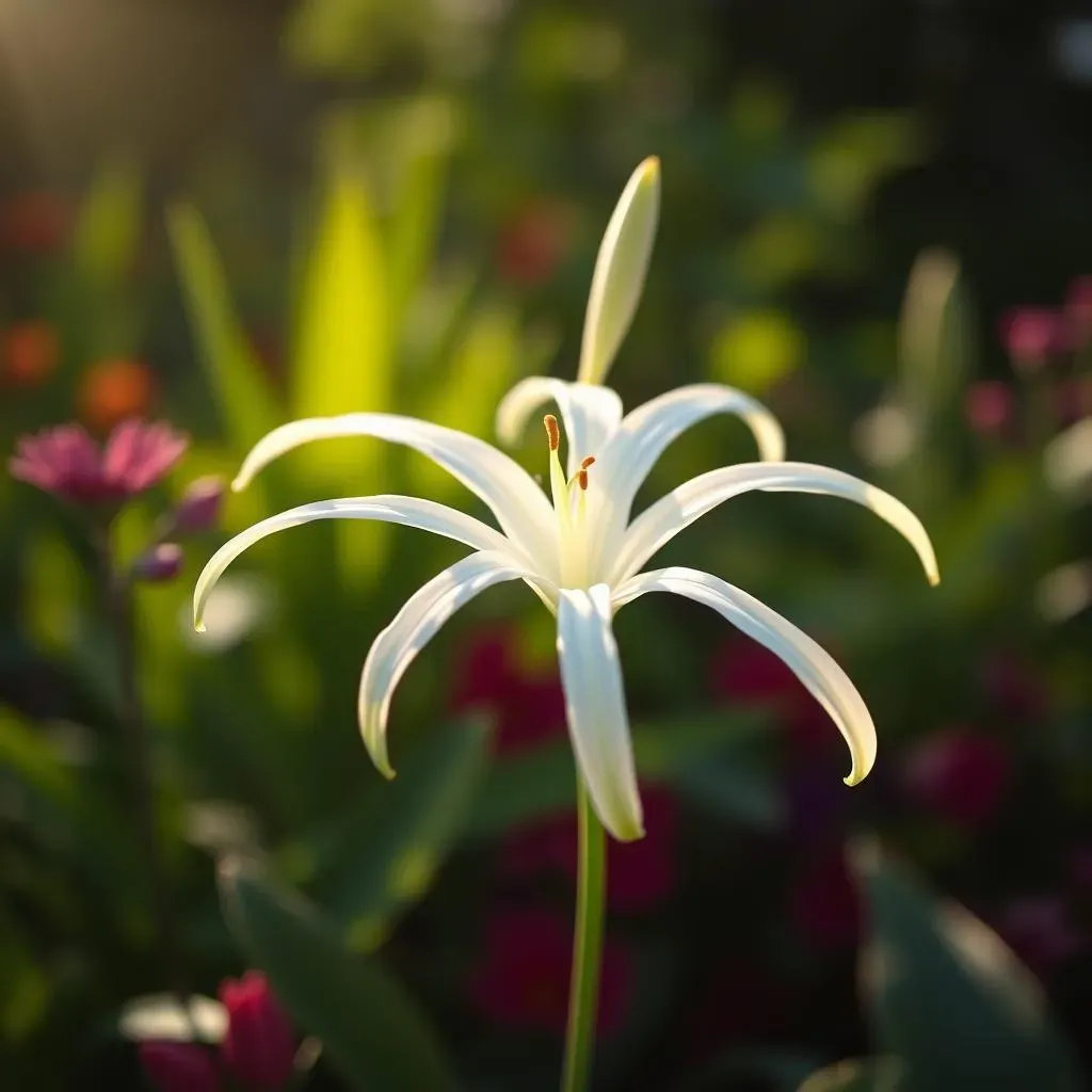 White Spider Lily Flower: Care and Common Questions