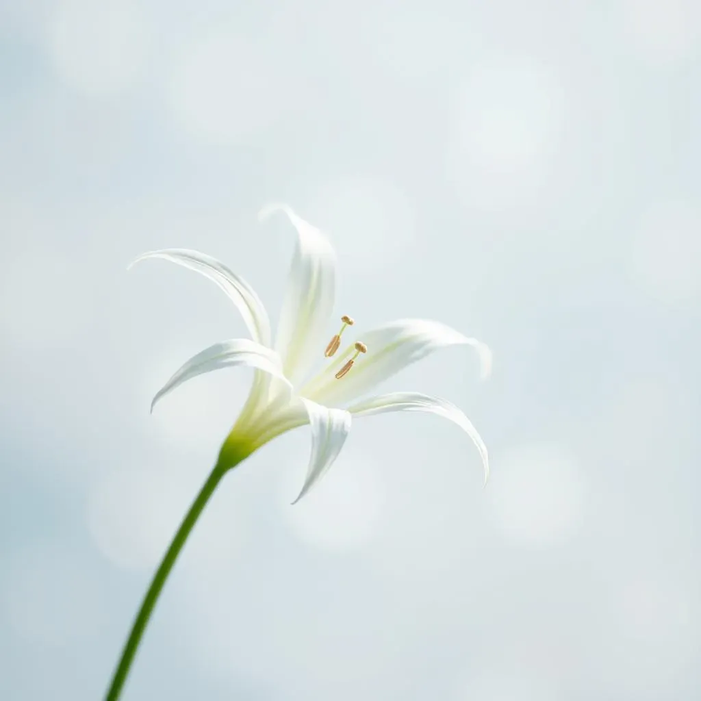 White Spider Lily Meaning: Purity, Innocence, and New Beginnings