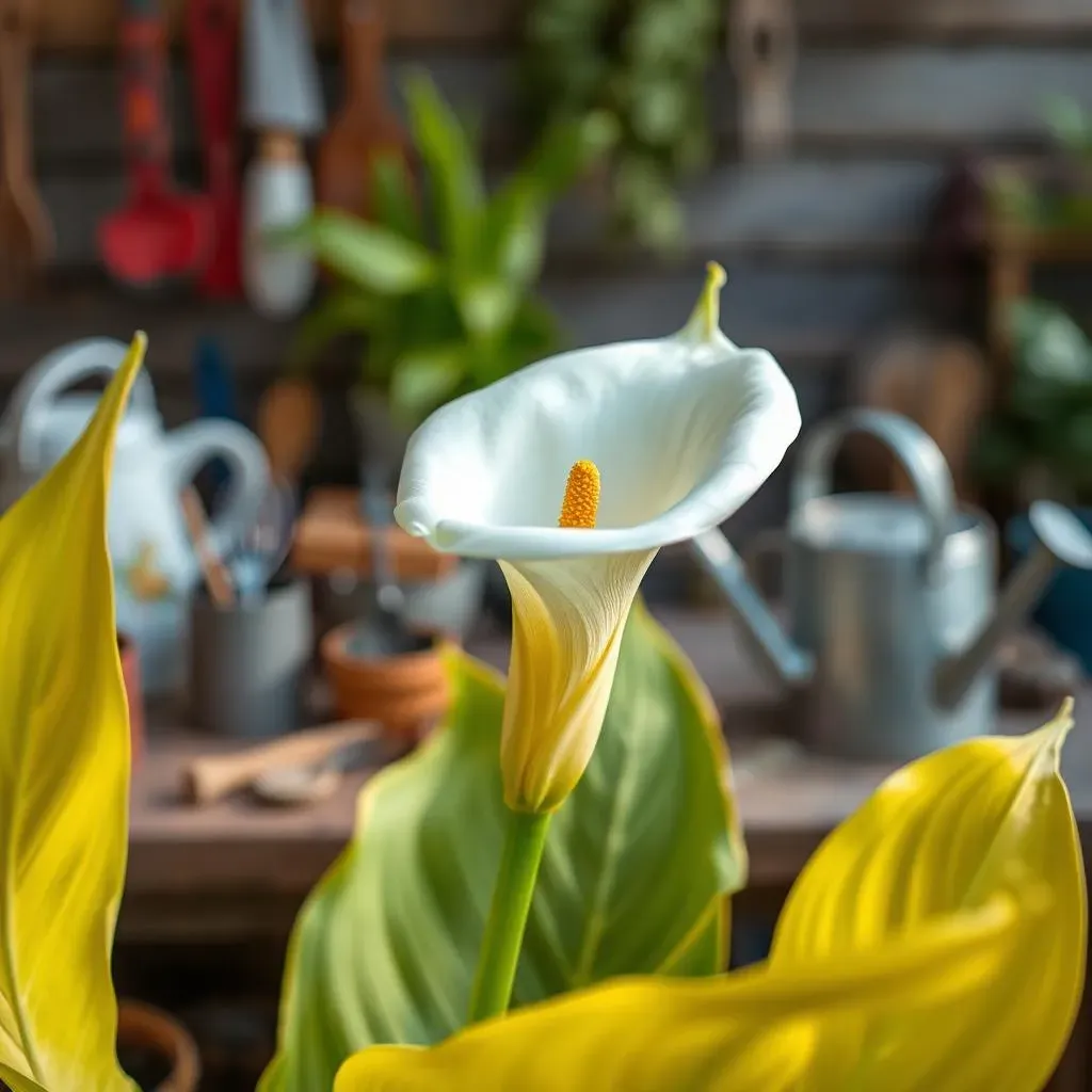 Why Are My Calla Lily Plant Leaves Turning Yellow? Common Causes