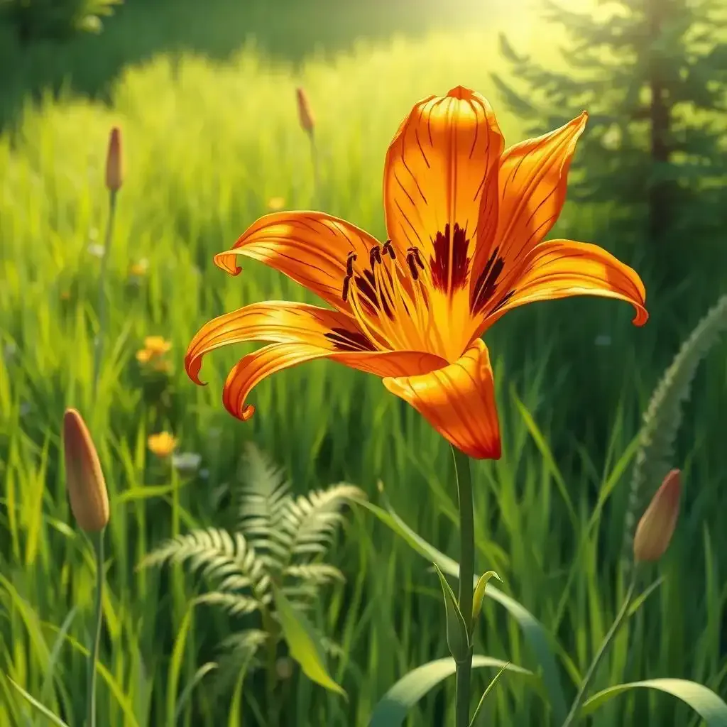 Wild Tiger Lily Flower Introducing Natures Fiery Beauty